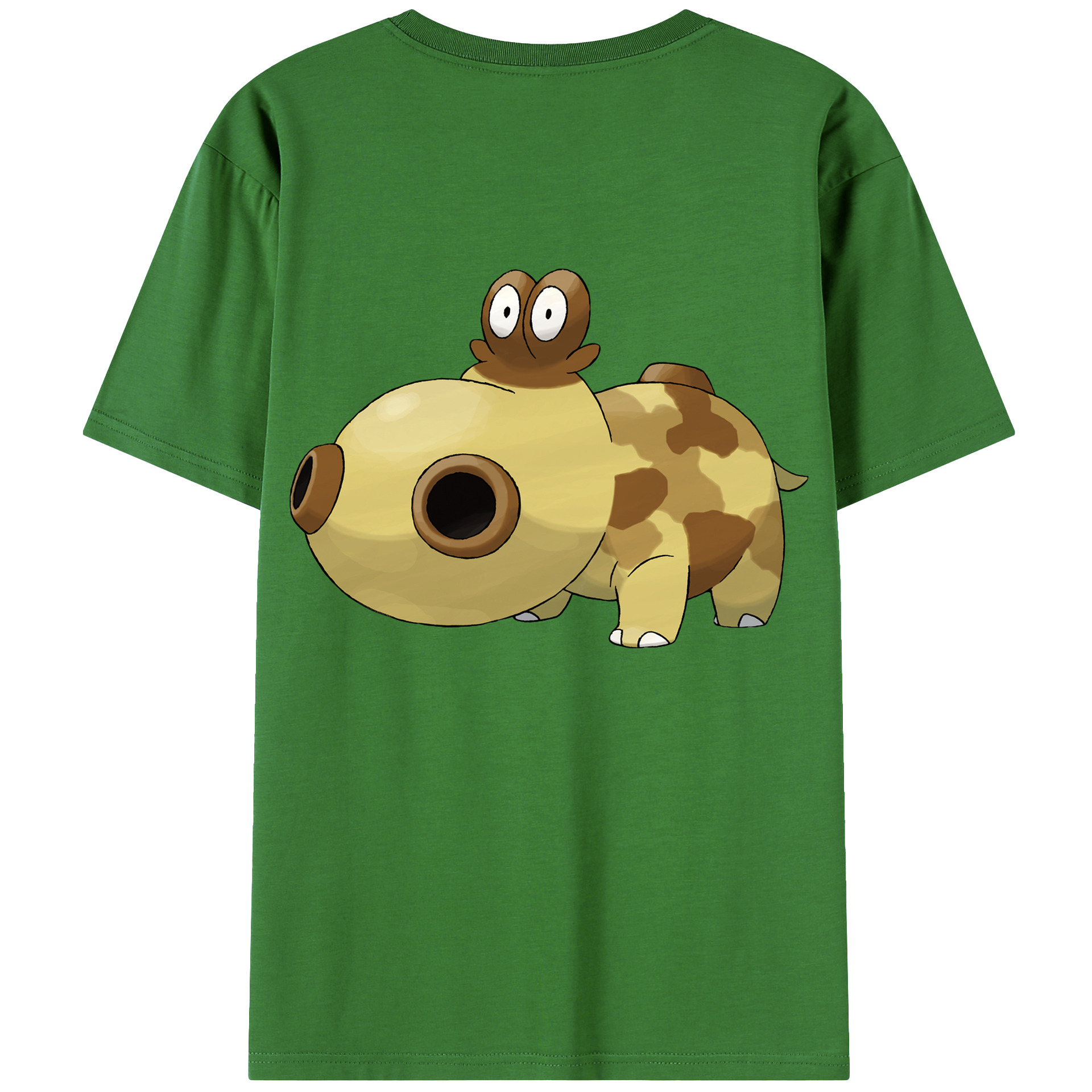 （画像用） ポケットモンスター Pokémon レディース半袖Tシャツ(バックプリント)